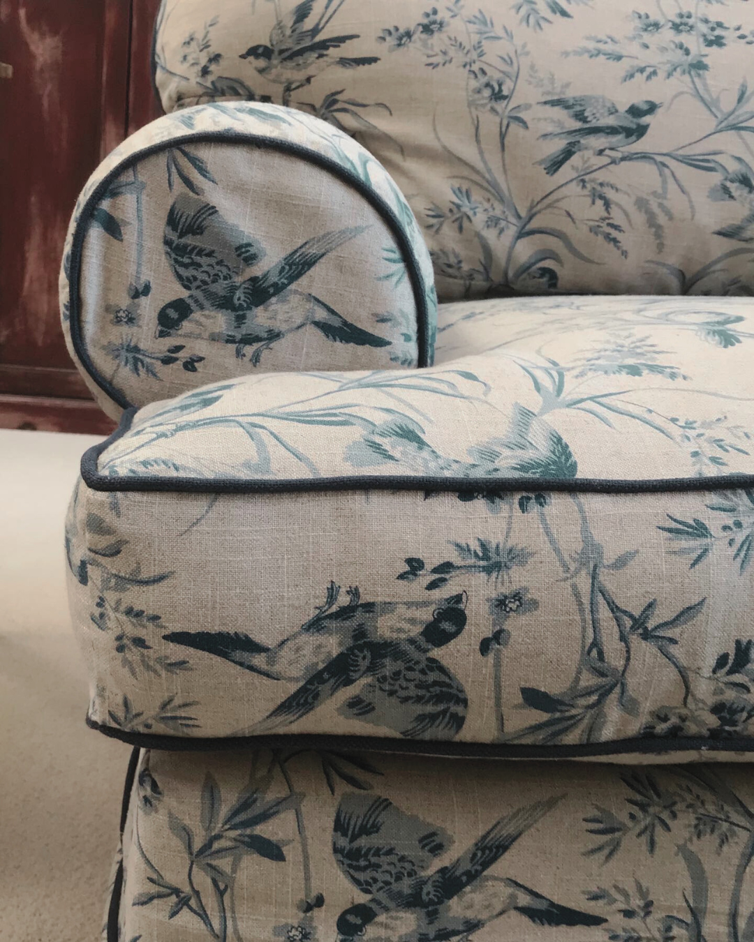 Recover sofas and armchairs with slipcovers to make the most of the pieces you already have. design by Shiree Segerstrom