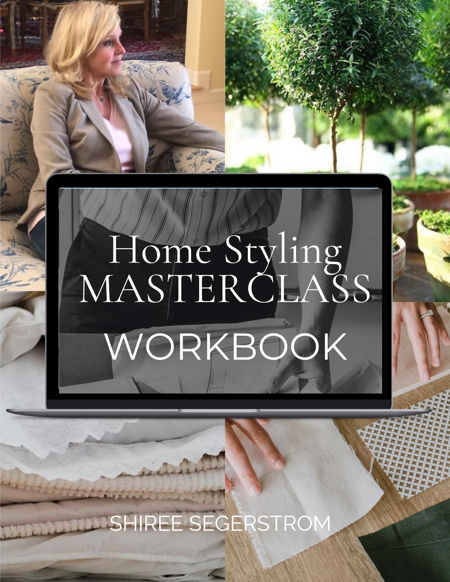 The Home Styling (use-what-you-have) Makeover Masterclass Workbook cover.